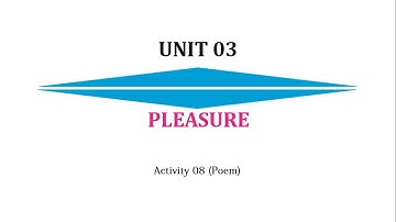 Grade 7 - English (Unit3 - Activity8) - Help First Online Video