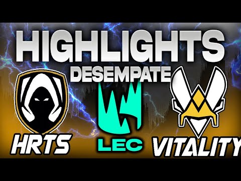 HERETICS VS VITALITY DESEMPATE HIGHLIGHTS LEC PRIMAVERA 2025 - LEAGUE OF LEGENDS