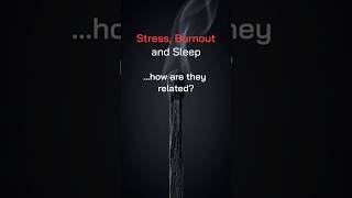 The Burnout Trap: How Stress Destroys Deep Sleep #burnout  #stress  #sleeptech