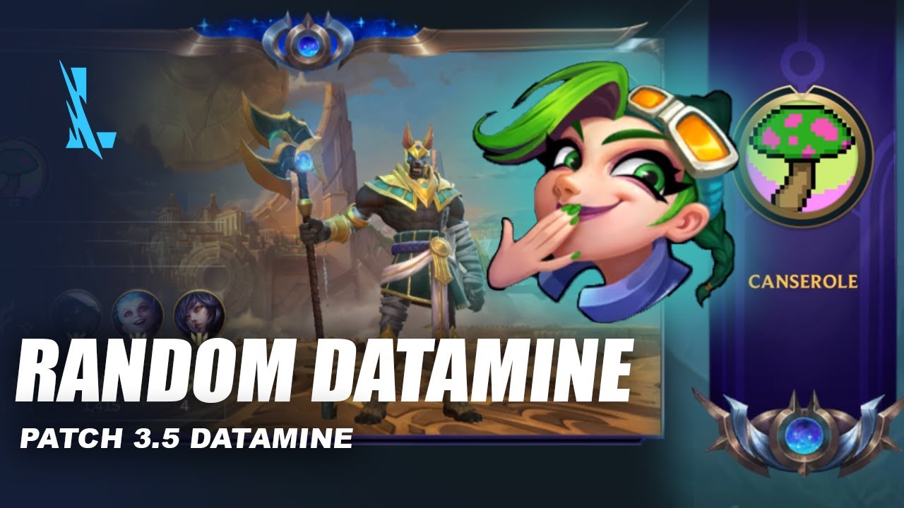 Random Datamine Patch 3.5 - Wild Rift
