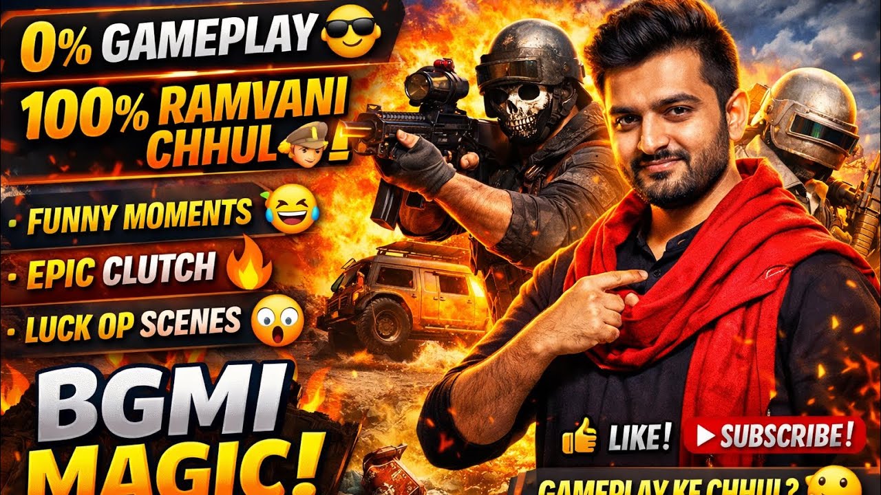 GAMEPLAY 0%😎RAMVANI CHHUL 100%🫡🔥