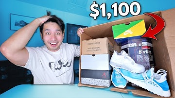 UNBOXING A $1000 SOLE STEALS SNEAKER MYSTERY BOX (WE MADE BANK💰)