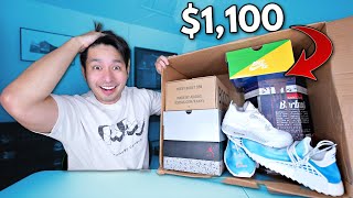 UNBOXING A $1000 SOLE STEALS SNEAKER MYSTERY BOX (WE MADE BANK💰)