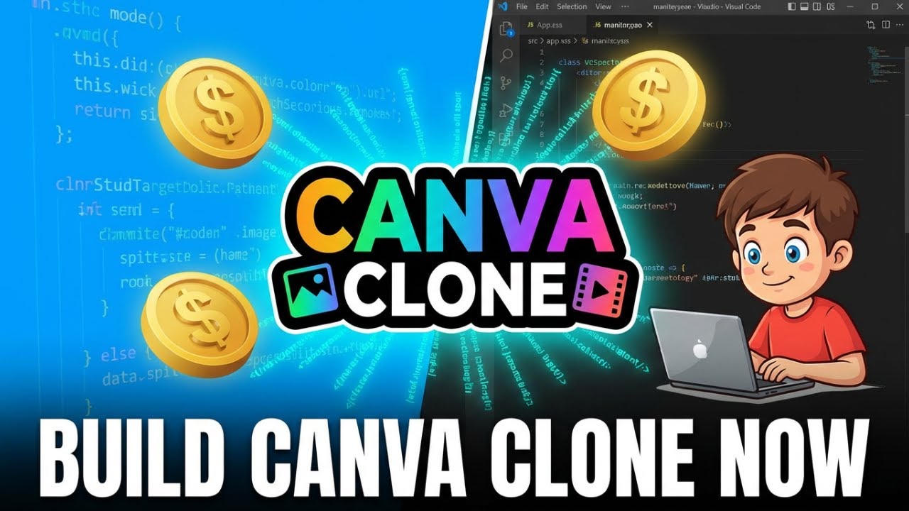 Build a Canva Clone Image,GIF, & Video Editor in Browser Using HTML CSS ...