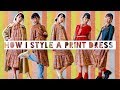 How I Style a Print Dress (from Uniqlo x JW Anderson 2019SS / Try on Haul)
