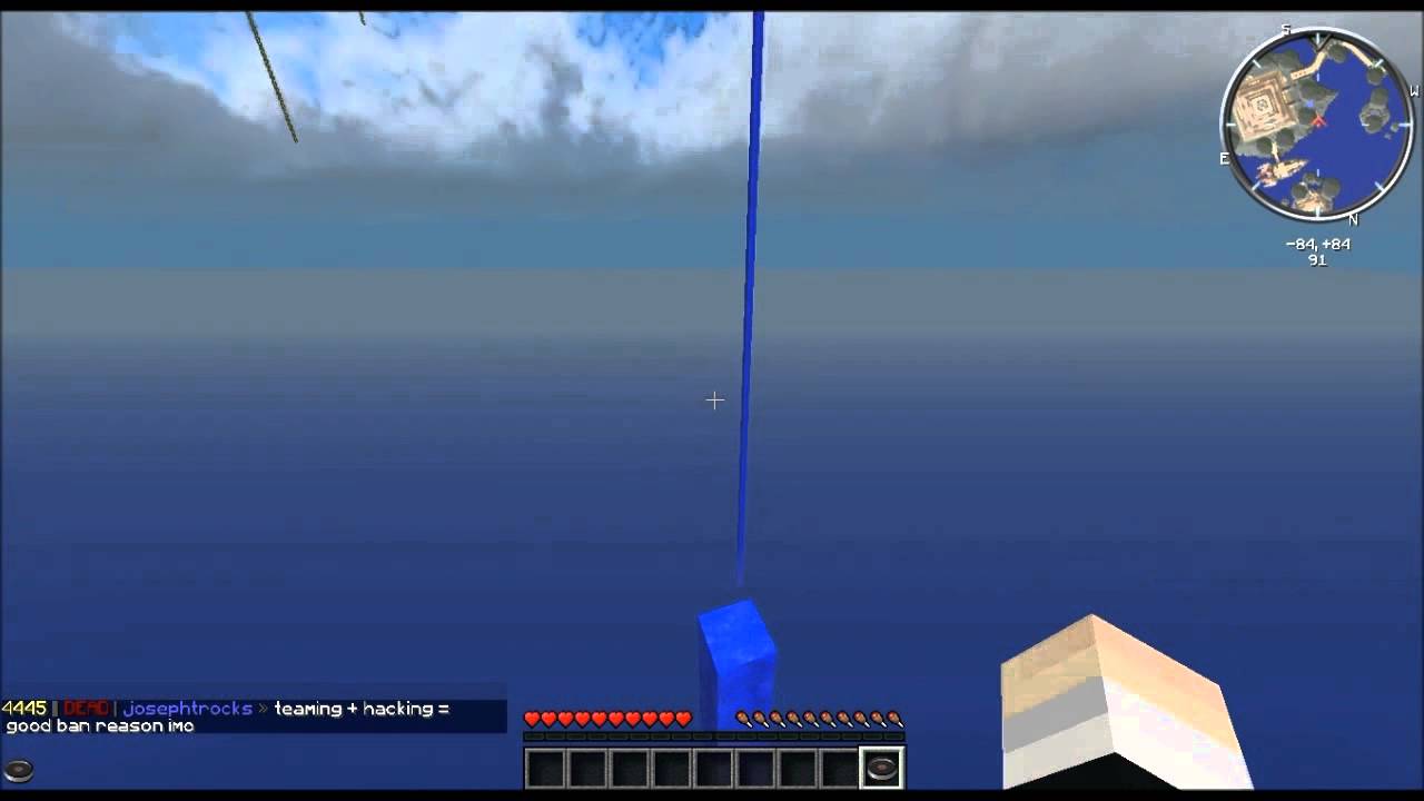 Minecraft how to fly hack YouTube