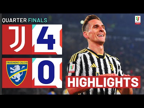 Juventus Frosinone Goals And Highlights