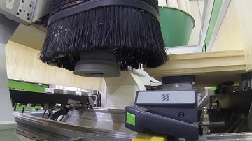 Biesse Rover CNC - Front (exterior) door machining - Mizarstvo Trček