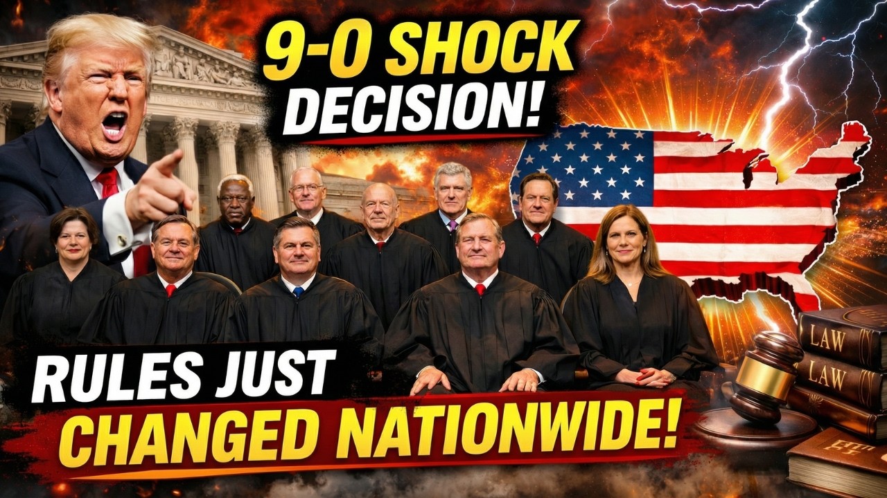 Это касается каждого американца: Верховный суд вынес сенсационное решение 9-0 — новое правило дей...