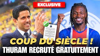 🚨 DERNIÈRE MINUTE : C'EST OFFICIEL, LE PSG S'OFFRE THURAM POUR ZÉRO EURO !🔥 (ACTU PSG)