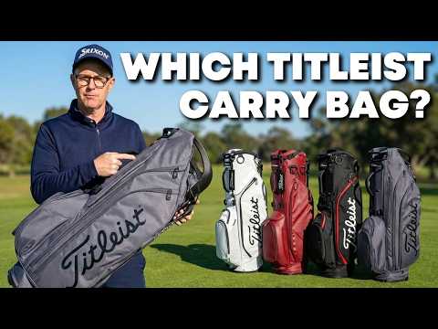 Titleist Stand & Carry Bags 2026: Which One Should You Buy?