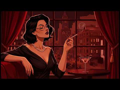 🎼 1940s Retro Lounge Jazz Bar – Late Night Vintage Jazz Playlist | Classic Jazz Bar Atmosphere