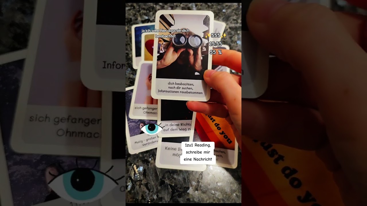 ✨️555✨️ eine Person mit blauen Augen #kartenlegen #tarot #orakelheute #liebe #tarotreading #orakel