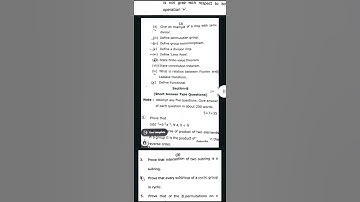 BSc 3 Sem Maths (2023) MJPRU PYQ Paper #bsc3sem #bsc2year #mjpru #mjprubsc #mjprupyq #bscpyqs
