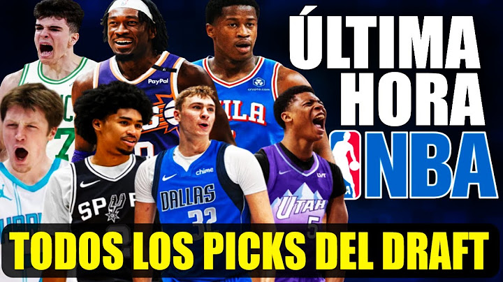 Cooper Flagg, Harper y 🚨 TODOS LOS PICKS y TRASPASOS DEL DRAFT NBA 2025 Dia #1 🚨 Bailey 🤯 Hugo 🍀