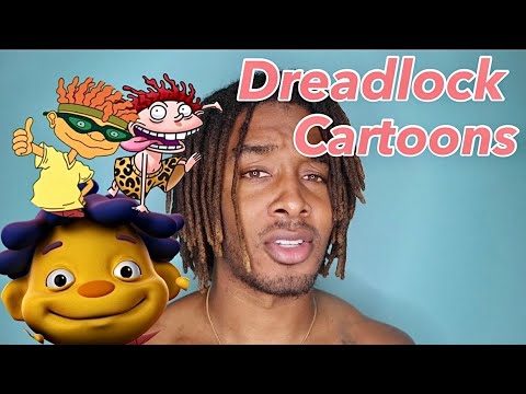 Cartoon Characters With Dreadlocks | I Had NO IDEA!! #starterlocs  #dreadlockjourney - YouTube