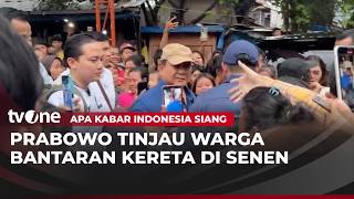 President Prabowo Promises Decent Housing For Residents Along The Railway Line  Akis Tvone
