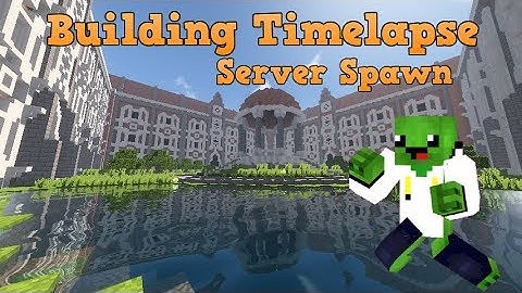 Minecraft Timelapse - Building a fantasy server hub/spawn