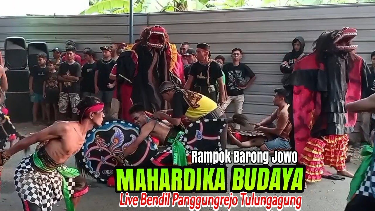 Balinese Rampok Rampok Rampok Barong Jowo ( MAHARDIKA BUDAYA ) di Bendil Paanggungrejo ...