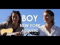 Boy - New York - Acoustic [Live in Paris]