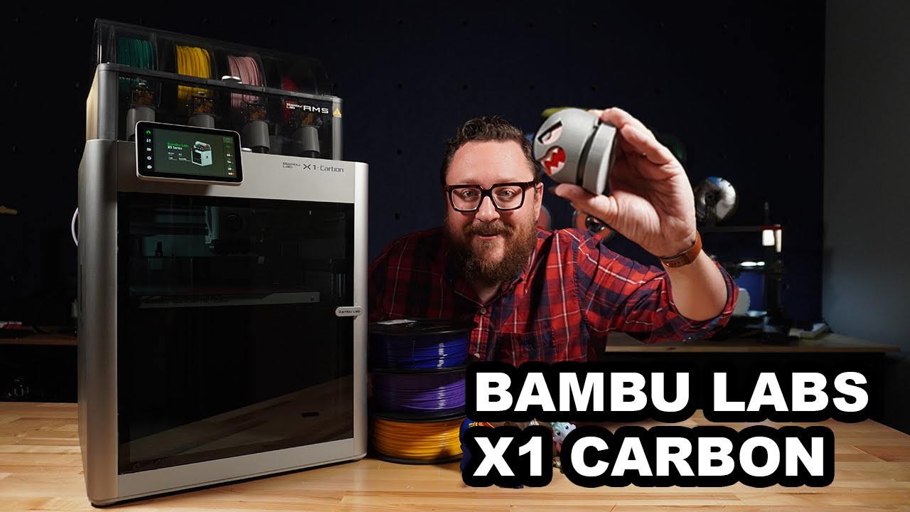 Bambu Lab X1 Carbon 3D Printer Overview - AMS 3D Printer available at ...