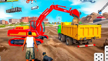 Bridge Construction Simulator 3D - City Road Builder - Android GamePlay