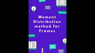 Non -Sway Portal frame Analysis using Moment Distribution method