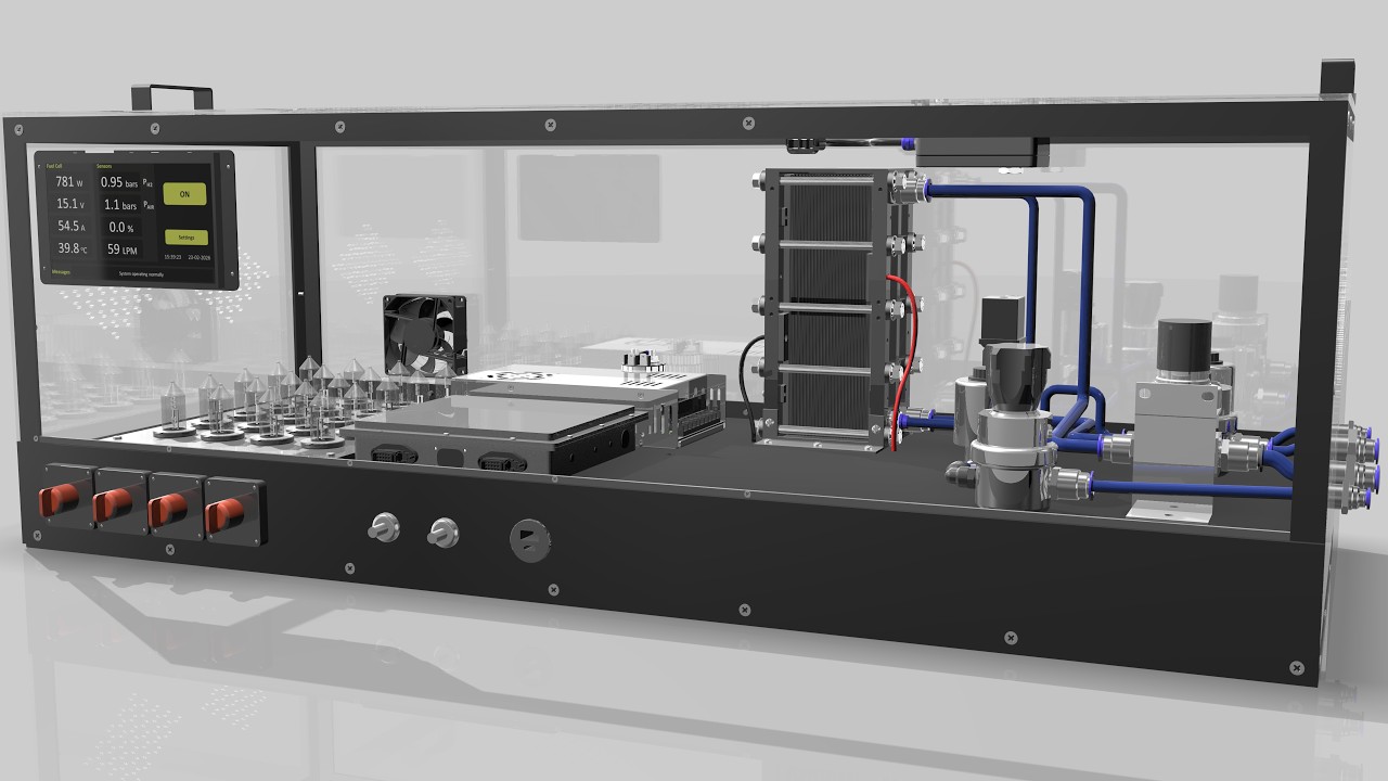 Hydrogen fuel cell Educational | Demo Kits - YouTube