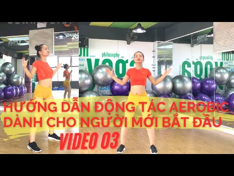 Video Hướng Dẫn Động Tác Aerobic Cơ Bản Dành Cho Người Mới... - youtube