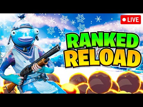 Fortnite Ranked Reload Live (Giveaway At 150 Likes)