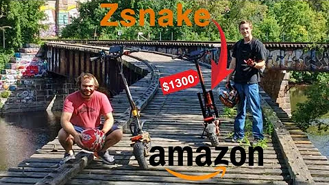 Riding and Reviewing the zsnake electric scooter