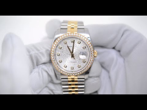 Rolex Datejust 116243 18K Gold and Steel Diamond Watch Review