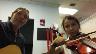 Oh Susannah Violin Lesson. Key Of D Major