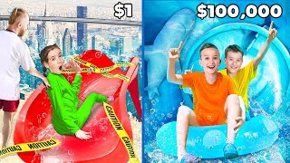 1$ vs 10000$ Waterpark