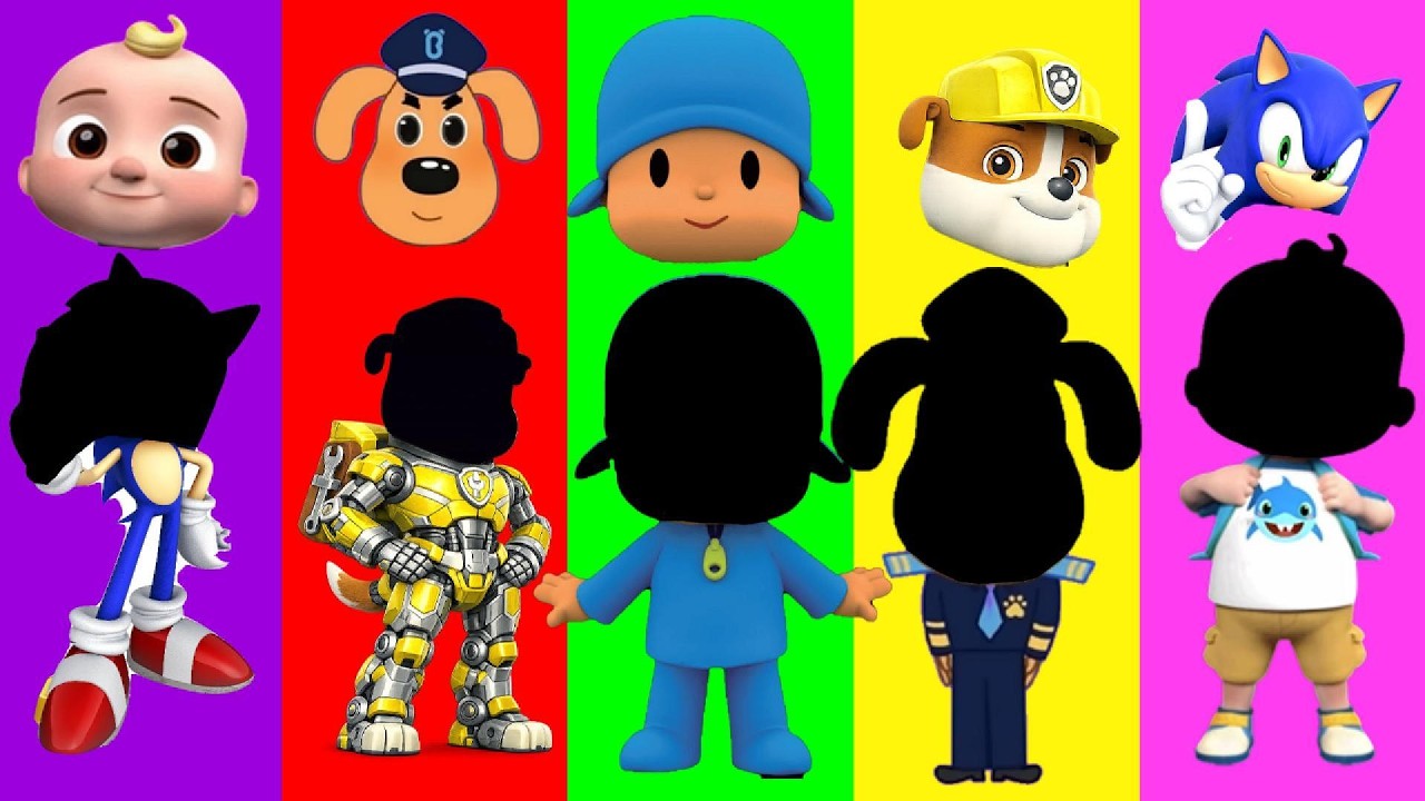 Wrong eyes👀 NEW EPISODES/ Sheriff Labrador x Rocky & BabyBoss Puzzle Wrong HeadsEYE PUZZLE WORLD