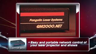 The QM2000.NET - Network Laser Show Hardware from Pangolin Systems