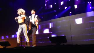 Move Live On Tour 2015 in Austin, TX, with Derek and Julianne Hough- Front row