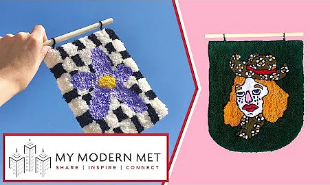 Handmade Punch Needle Embroidery Rugs by Tuft Gal ...