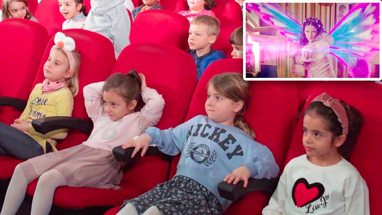 LA REAZIONE DEI BAMBINI AL FILM ME CONTRO TE - PERSI NEL TEMPO 