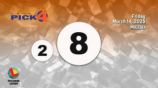 Wisconsin Lottery Midday Draw 03/14/2025
