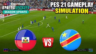October 4, 2026 | HAITI vs DR CONGO | eFootball PES 2021 Gameplay | Video Game Simulation