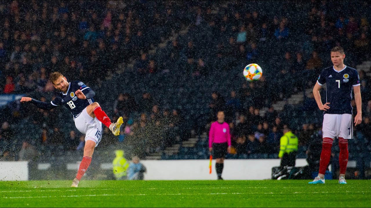 Stuart Armstrong Free-Kick Goal v San Marino | Slow Motion View