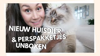 NIEUW HUISDIER + PERSPAKKETJES UNBOXEN!