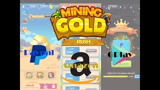 Mining Gold Rush - Checking if the app pays? watch this!! screenshot 4