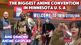 THE BIGGEST ANIME CONVENTION IN MINNESOTA U.S.A | FILIPINA-AMERICAN COUPLE 🇵🇭🇺🇲