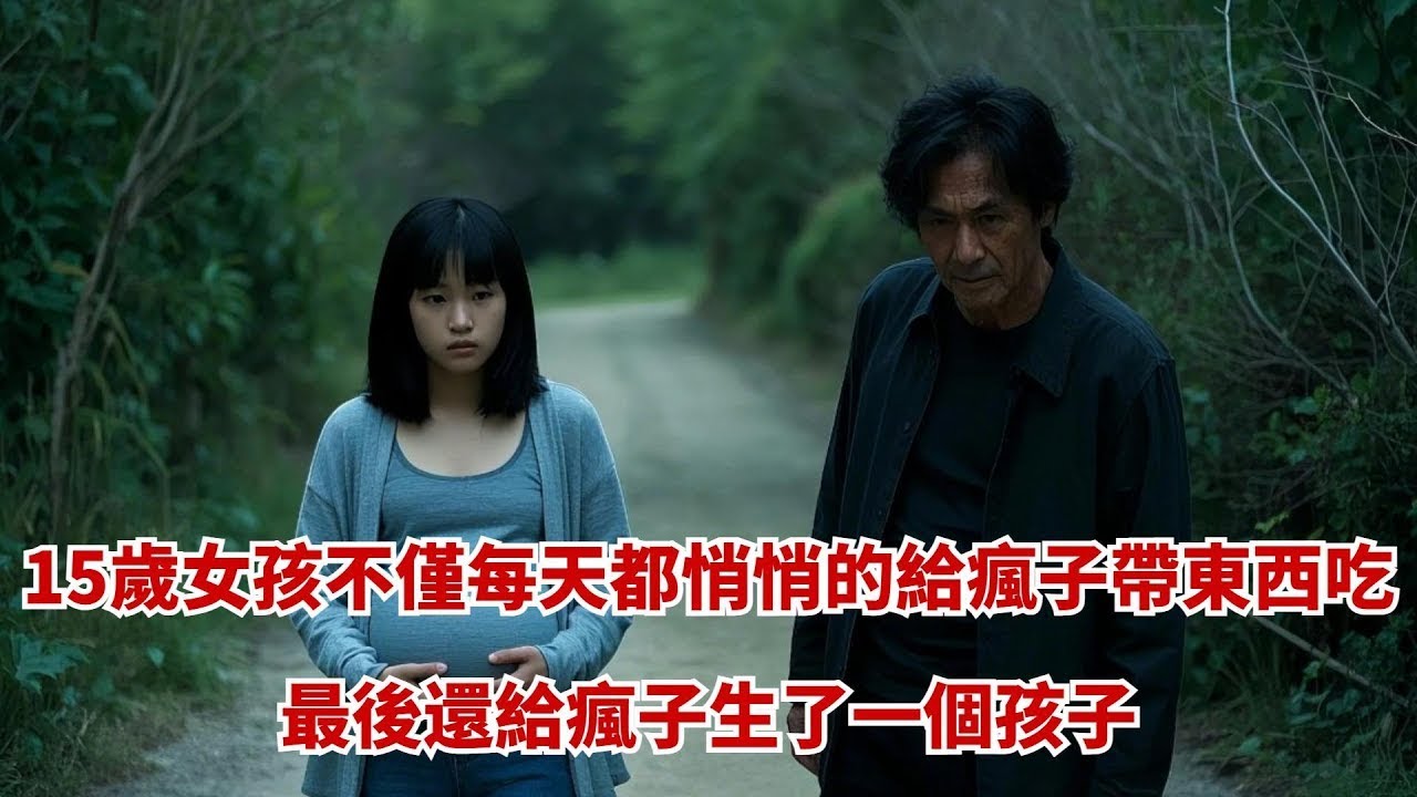 15歲女孩不僅每天都悄悄給瘋子帶東西吃,最後還給瘋子生了一個孩子。