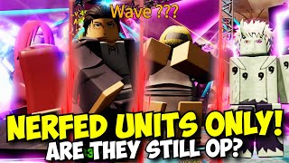 Nerfed Units vs Infinite Mode (Still OP?) | ASTD Challenge