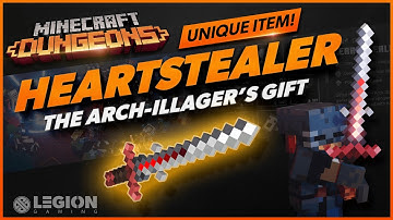 Minecraft Dungeons - HEARTSTEALER | Unique Item Guide