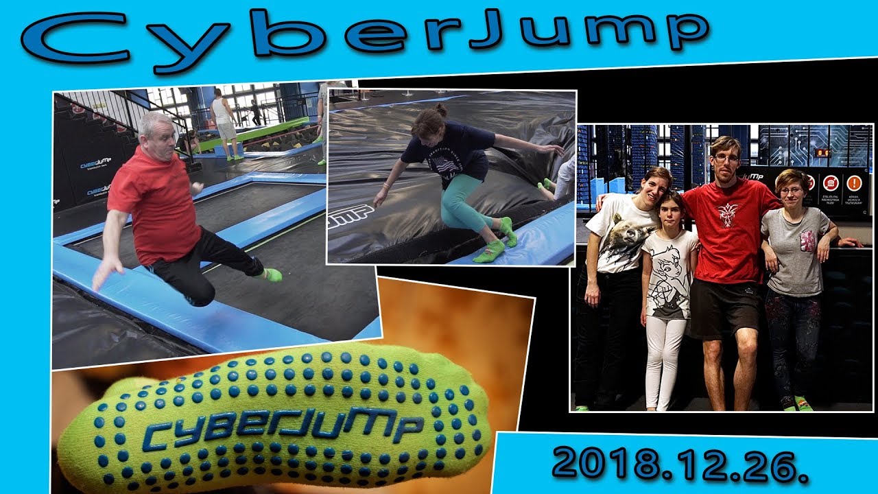 CyberJump trambulinpark - YouTube