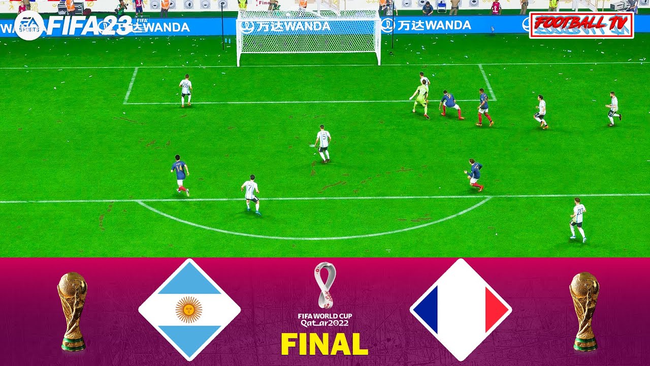 FIFA 23 ARGENTINA vs FRANCE Final FIFA World Cup Qatar 2022 Full Match All Goals Gameplay PC